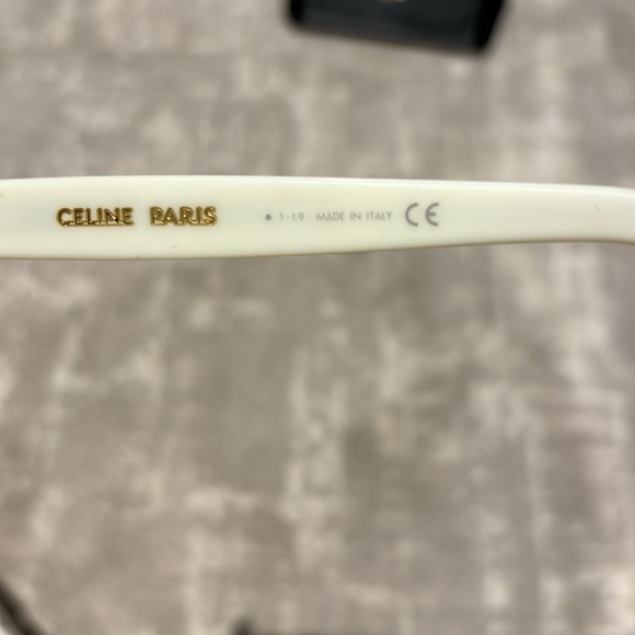 CELINE Ivory Smoke Mirror 56mm Butterfly Sunglasses - Picture 3 of 8